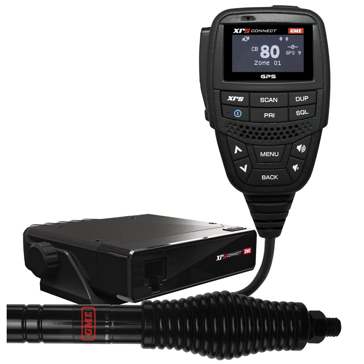 GME XRS Connect Super Compact Outback Pack UHF CB Radio w/ GPS XRS-330COBG