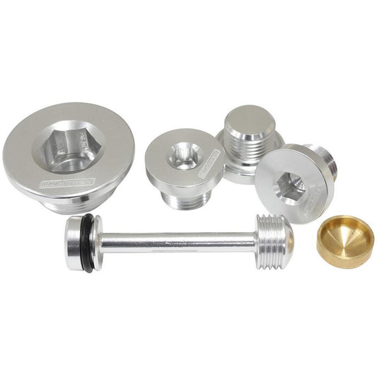 Aeroflow Welsh Plug Kit With 6061 Barbell Suits GM LS