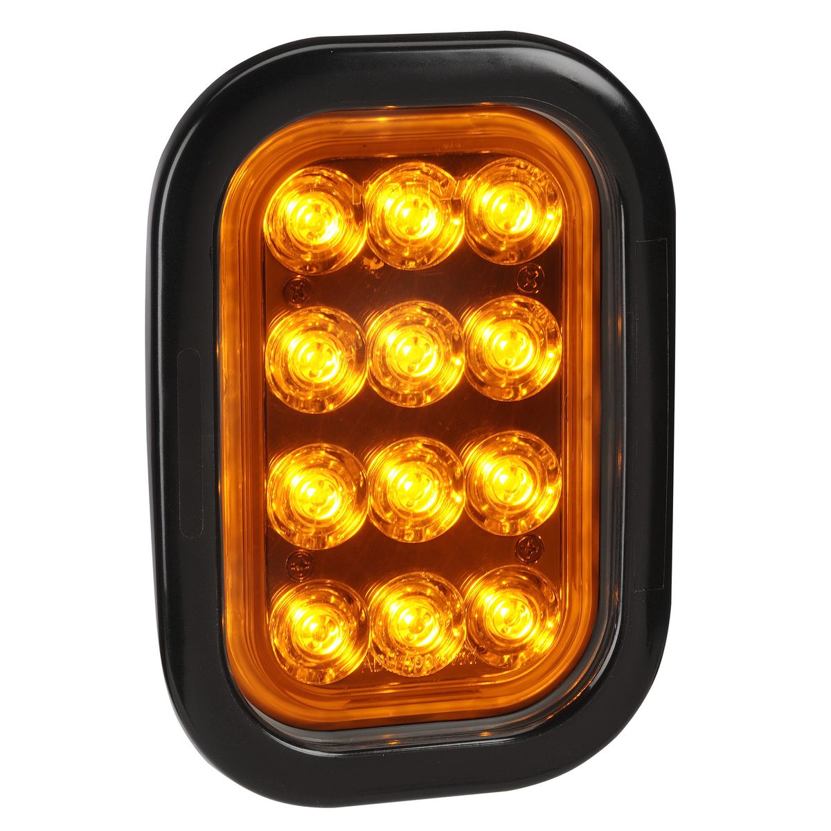 Narva 9-33V LED Rear Directional Indicator Clear Kit Lamp With Grommet And Lead 94531