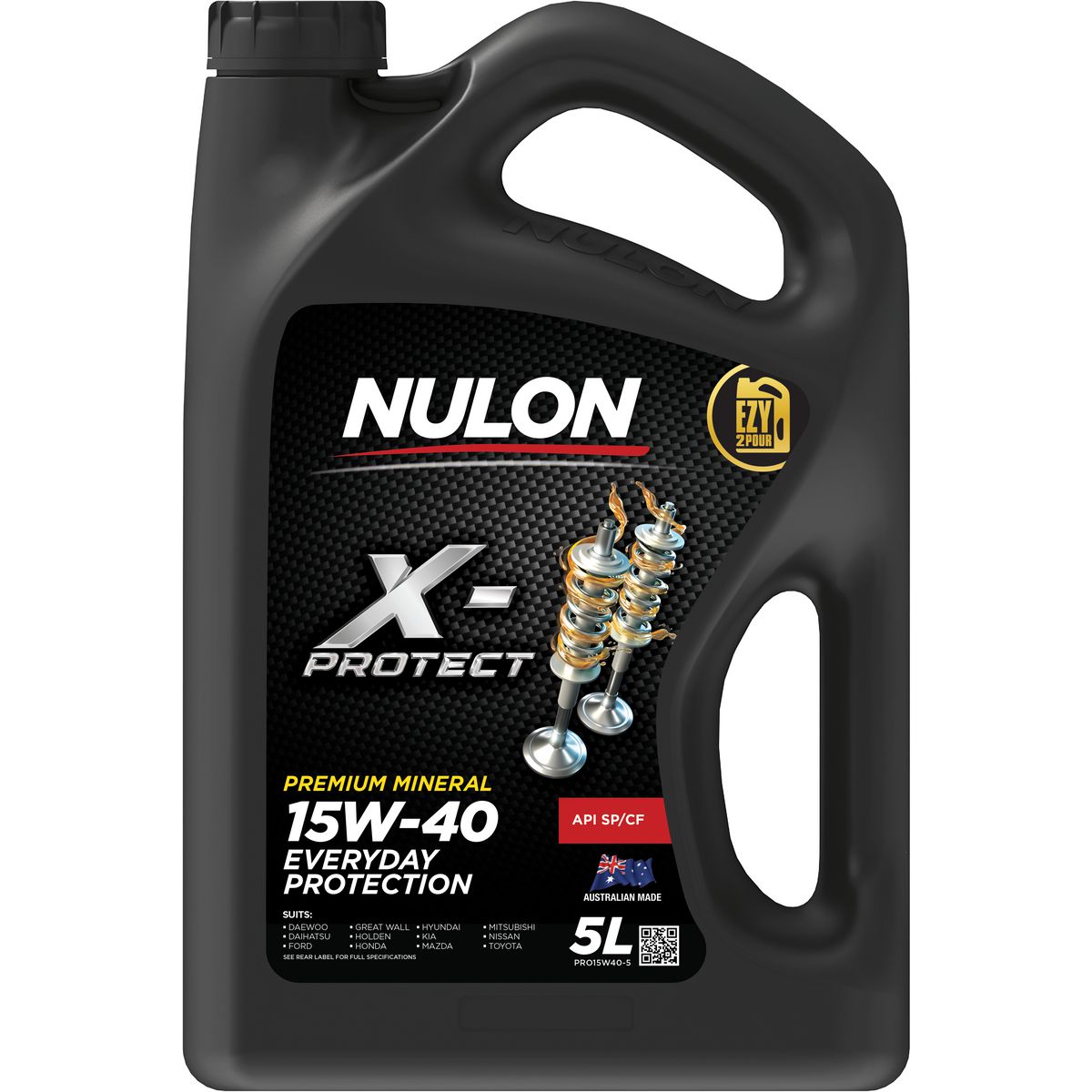 Nulon X-PROTECT 15W-40 Everyday Protection Engine Oil 5L Mineral PRO15W40-5