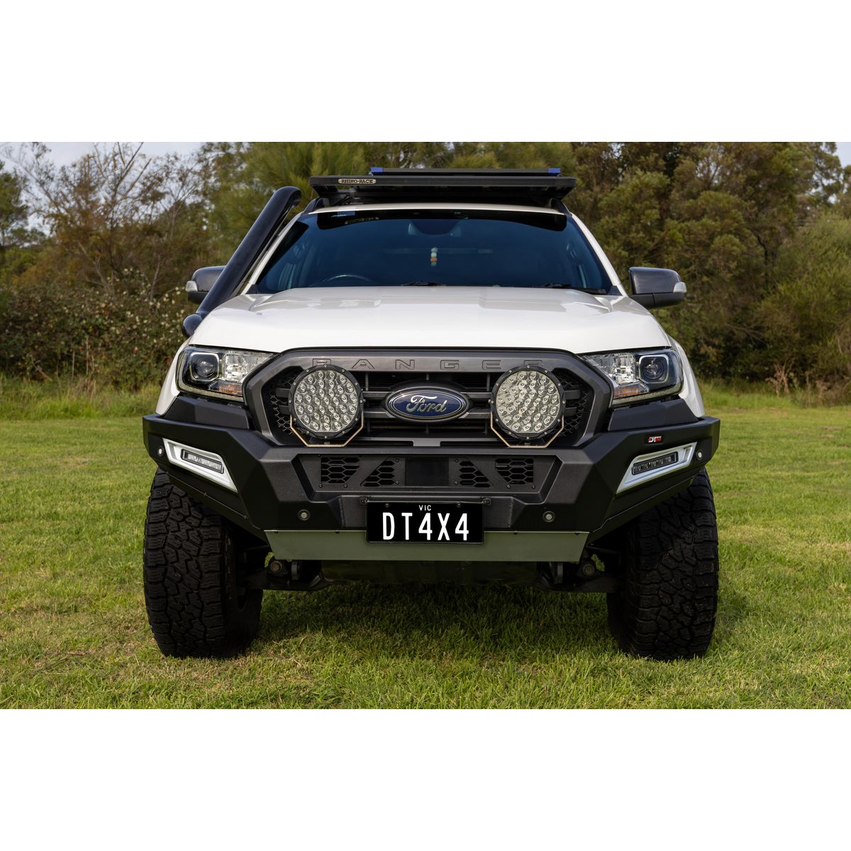 Drivetech 4X4 Alloy Front Bumper For Ford Ranger Pxiii 08/18 On DT-FBA001