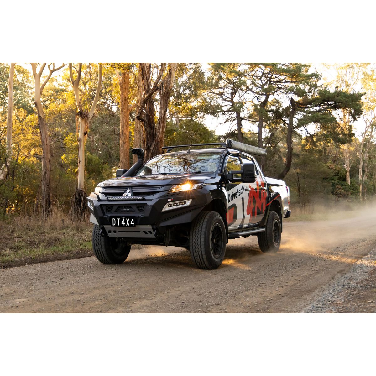 Drivetech 4X4 Alloy Front Bumper For Mitsubishi Triton Mr 12/18 On DT-FBA004