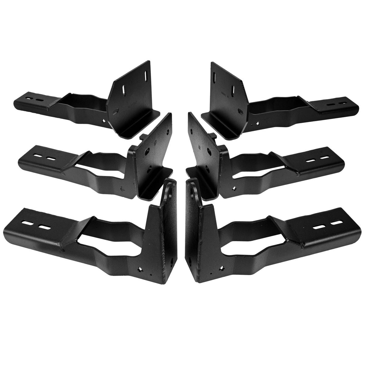 Drivetech 4X4 Side Step Fit Kit fits Toyota Hilux REVo 8Th Gen 08/20 On DT-SSTEP002