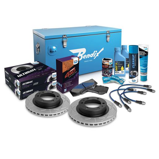 Bendix Ultimate 4x4 Brake Upgrade Kit (Suits 4" Lift) U4WD-BUK4+4