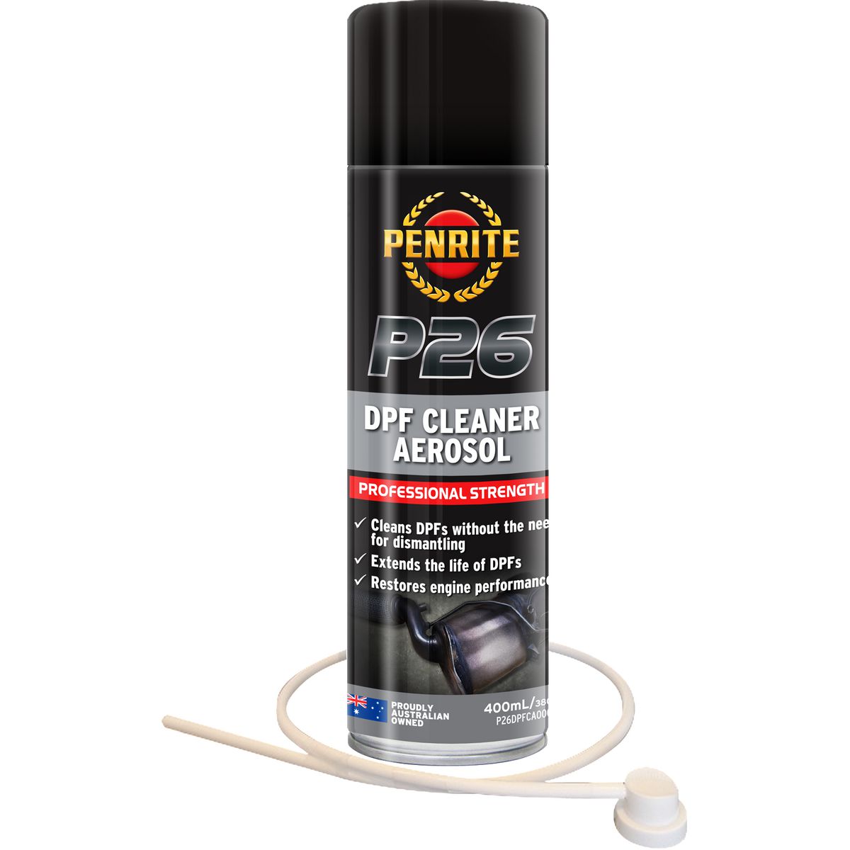 Penrite P26 DPF Cleaner Aerosol 400ml P26DPFCA0004
