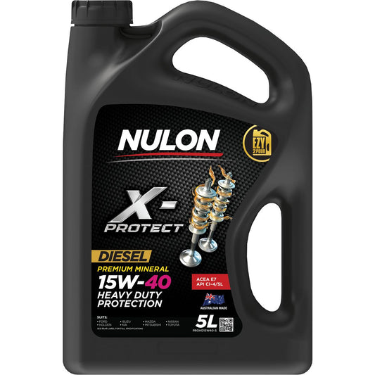 Nulon X-PROTECT 15W-40 Heavy Duty Protection Engine Oil 5L Mineral PROHD15W40-5