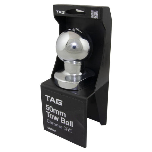 TAG Chrome Tow Ball 50mm 3.5 Tonne UNT010