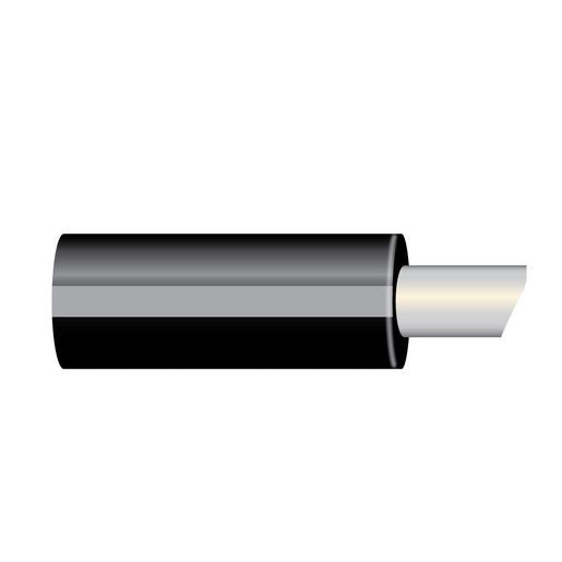 OEX 3mm Single Core Marine Cable, Black With Grey Trace, 500M ACX1128/500