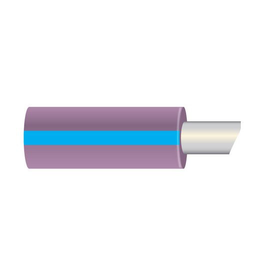 OEX 3mm Single Core Marine Cable, Violet With Blue Trace, 500M ACX1169/500