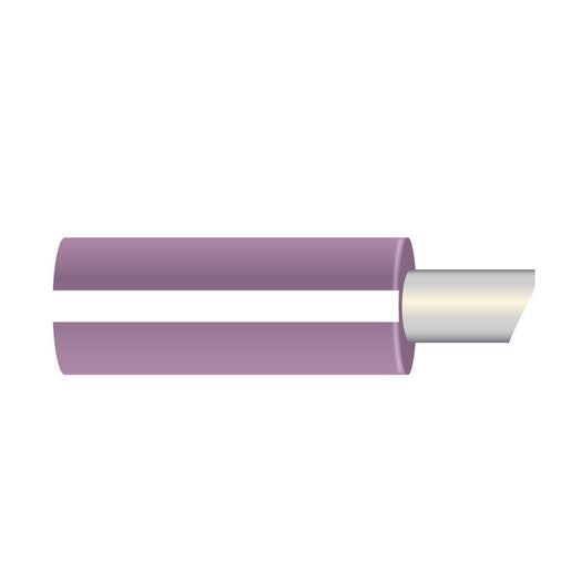 OEX 3mm Single Core Marine Cable, Violet With White Trace, 500M ACX1149/500