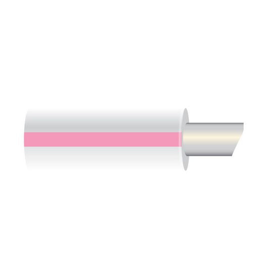 OEX 3mm Single Core Marine Cable, White With Pink Trace, 500M ACX1131/500