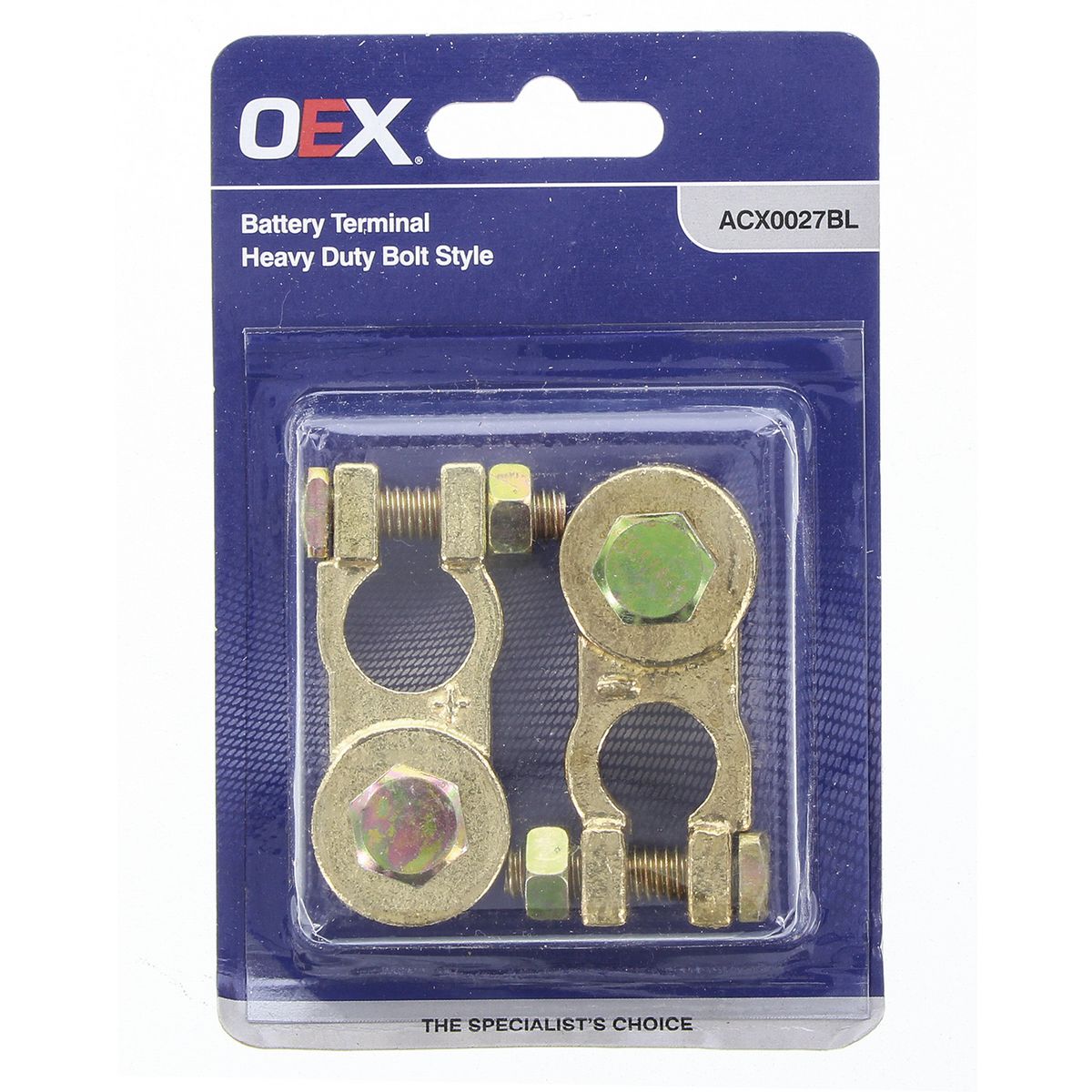 OEX Battery Terminal Heavy Duty Bolt Pair ACX0027BL