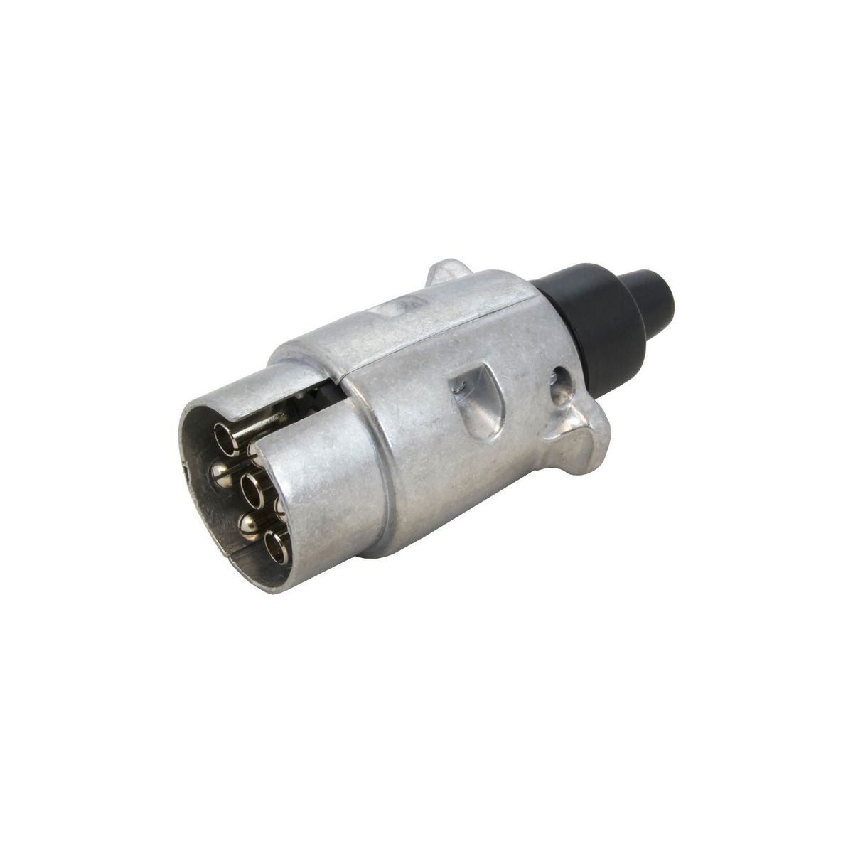 TAG 7 Pin Round Trailer Plug - Large Steel UNT036