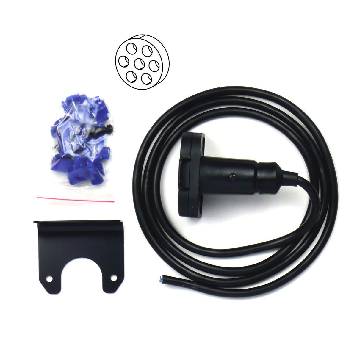 TAG Pulse Complete 7 Pin Small Round Socket Wiring Kit UNT020