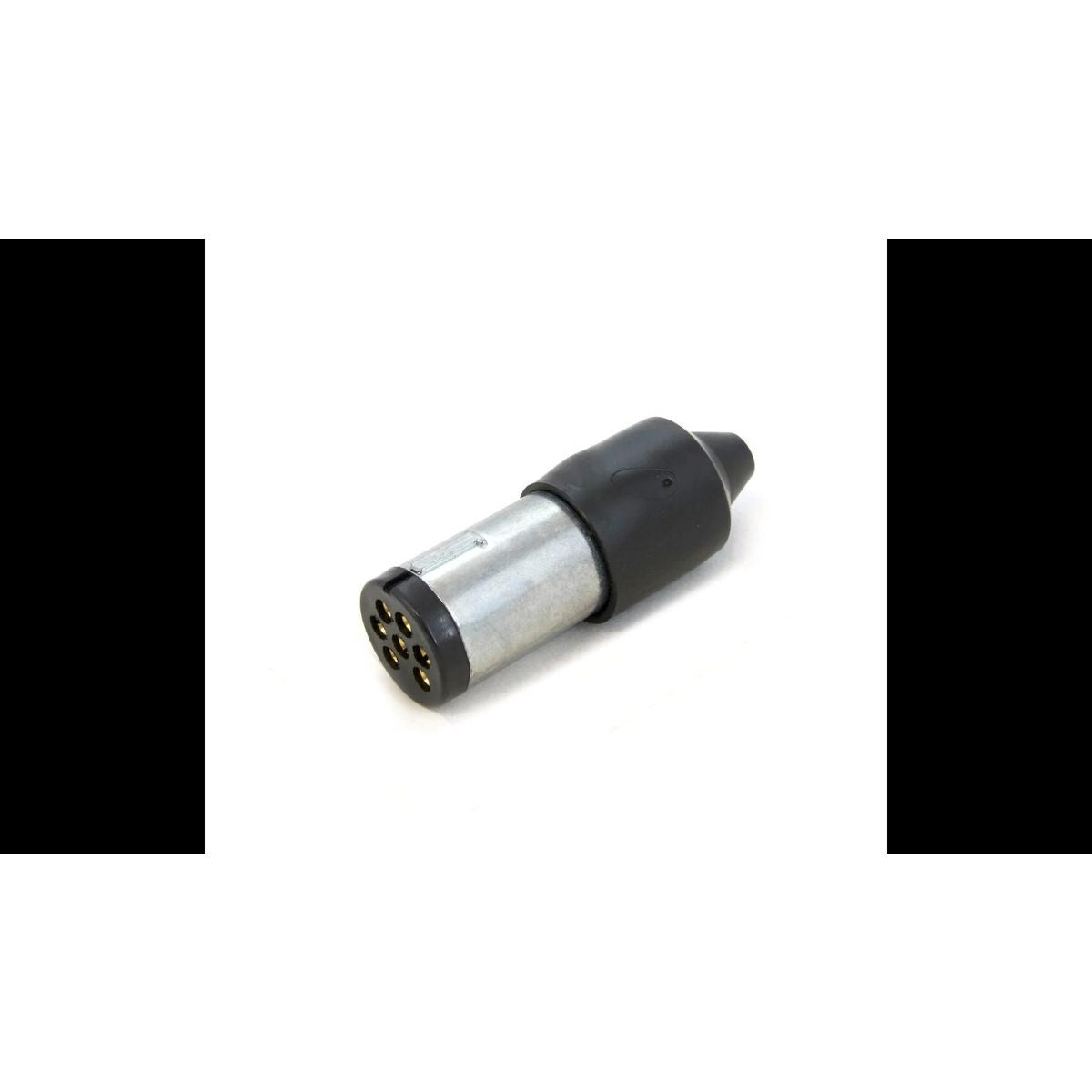 TAG 7 Pin Small Round Plug - Socket (Metal) UNT033S