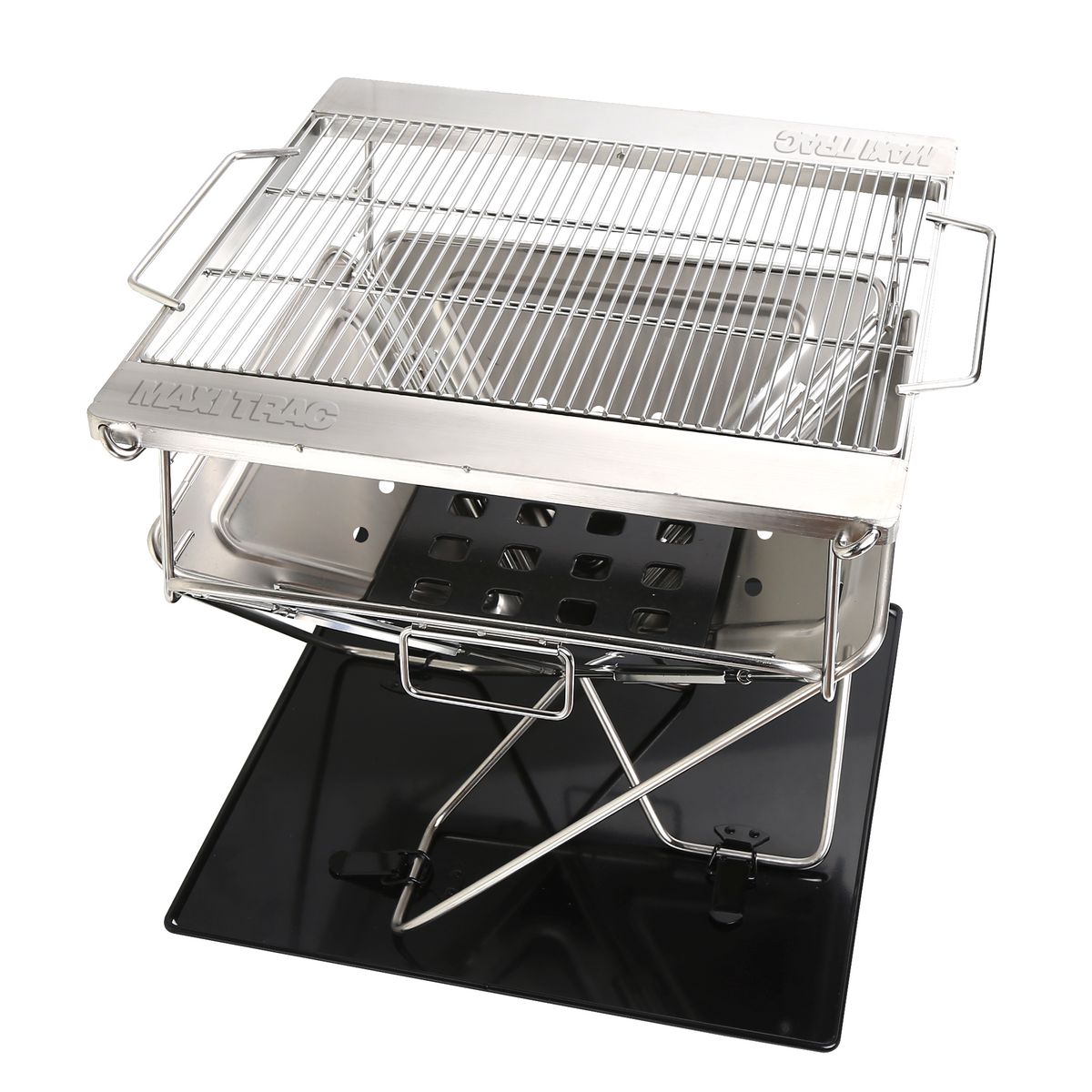 Maxi Trac Folding Firepit & Grill MTSSFP