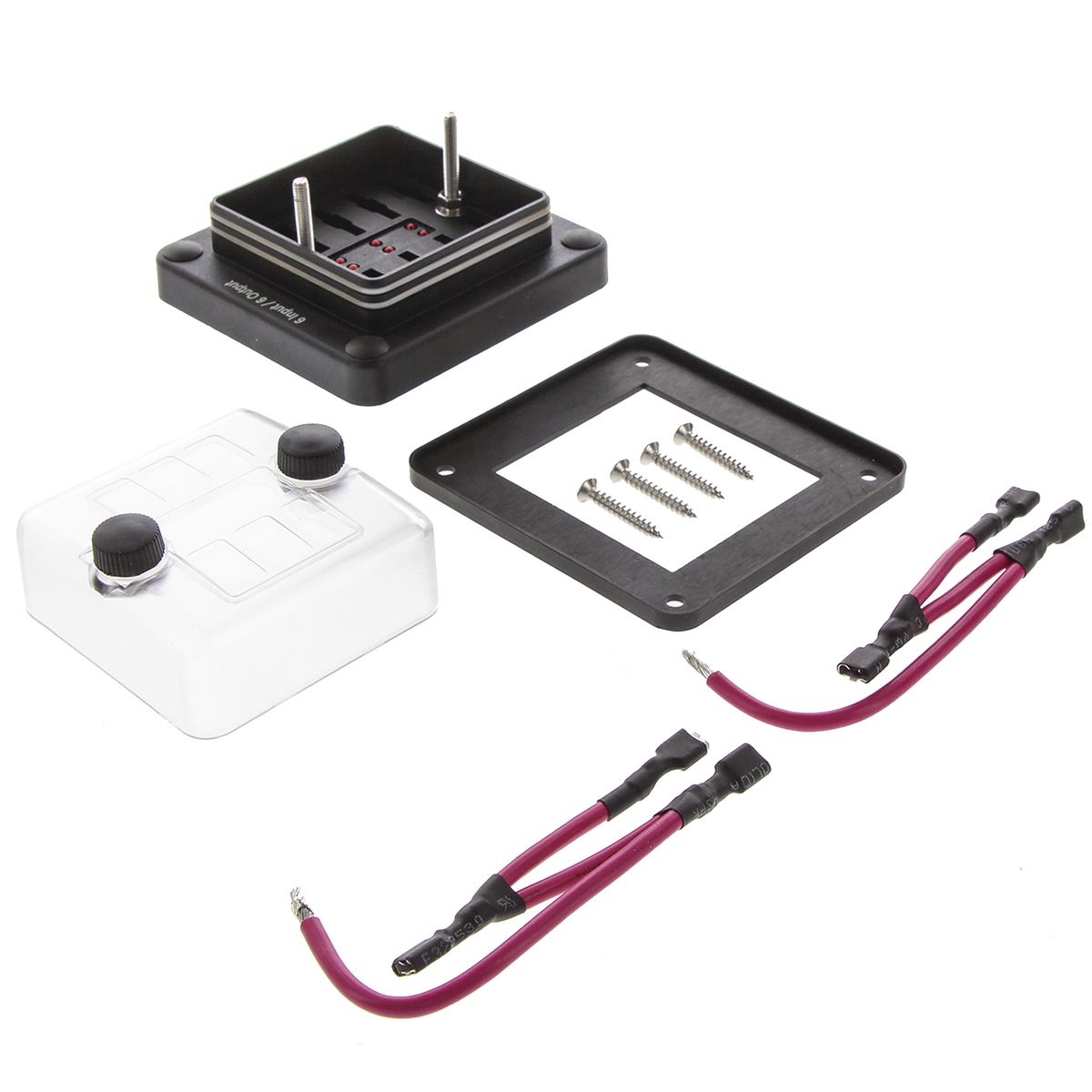 OEX 6 Way Weatherproof Standard Blade Fuse Box ACX5125