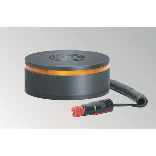Hella K-Led Rebelution Amber Rotating Beacon 10-30V Magnetic Mount 2RL 455 256-021