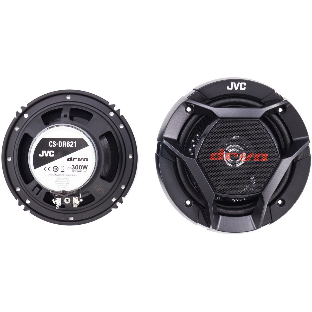 JVC 6.5in. 2-Way Speakers CS-DR621