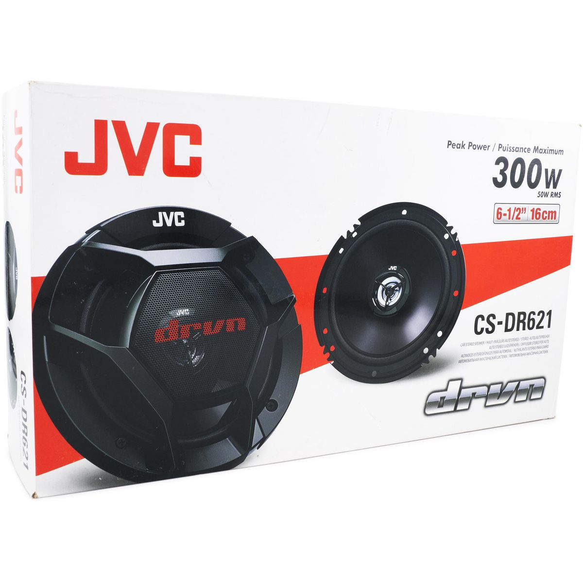 JVC 6.5in. 2-Way Speakers CS-DR621