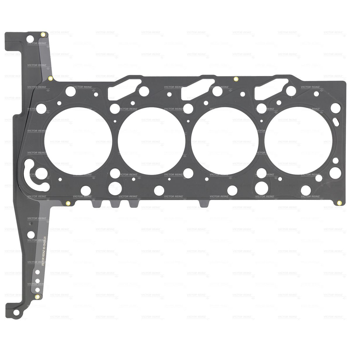 Kiwi Head Gasket - Ford Transit 2.4L 1.2Mm Victor Reinz H9Fa/H9Fb/H9Fd/D2Fa/D2Fb/D2Fe 2011542020VR
