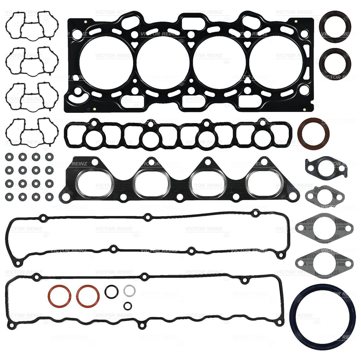 Kiwi Full Set - Mitsubishi 4G93 Gdi 16V Dohc 07/2000- Victor Reinz 2704325502VR