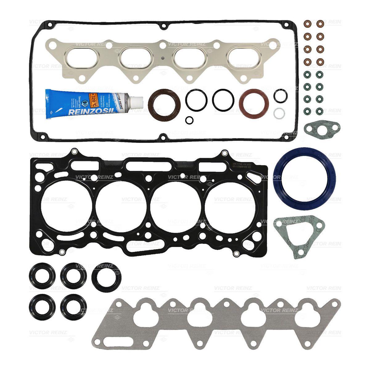 Kiwi Full Set - Mitsubishi 4G18 16V Sohc Victor Reinz 27043880VR