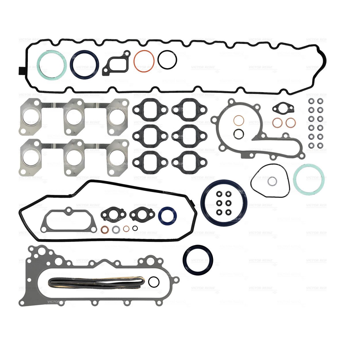 Kiwi Full Set - Toyota 1Hd-T 12V Victor Reinz *** No Gasket *** 27083199VR