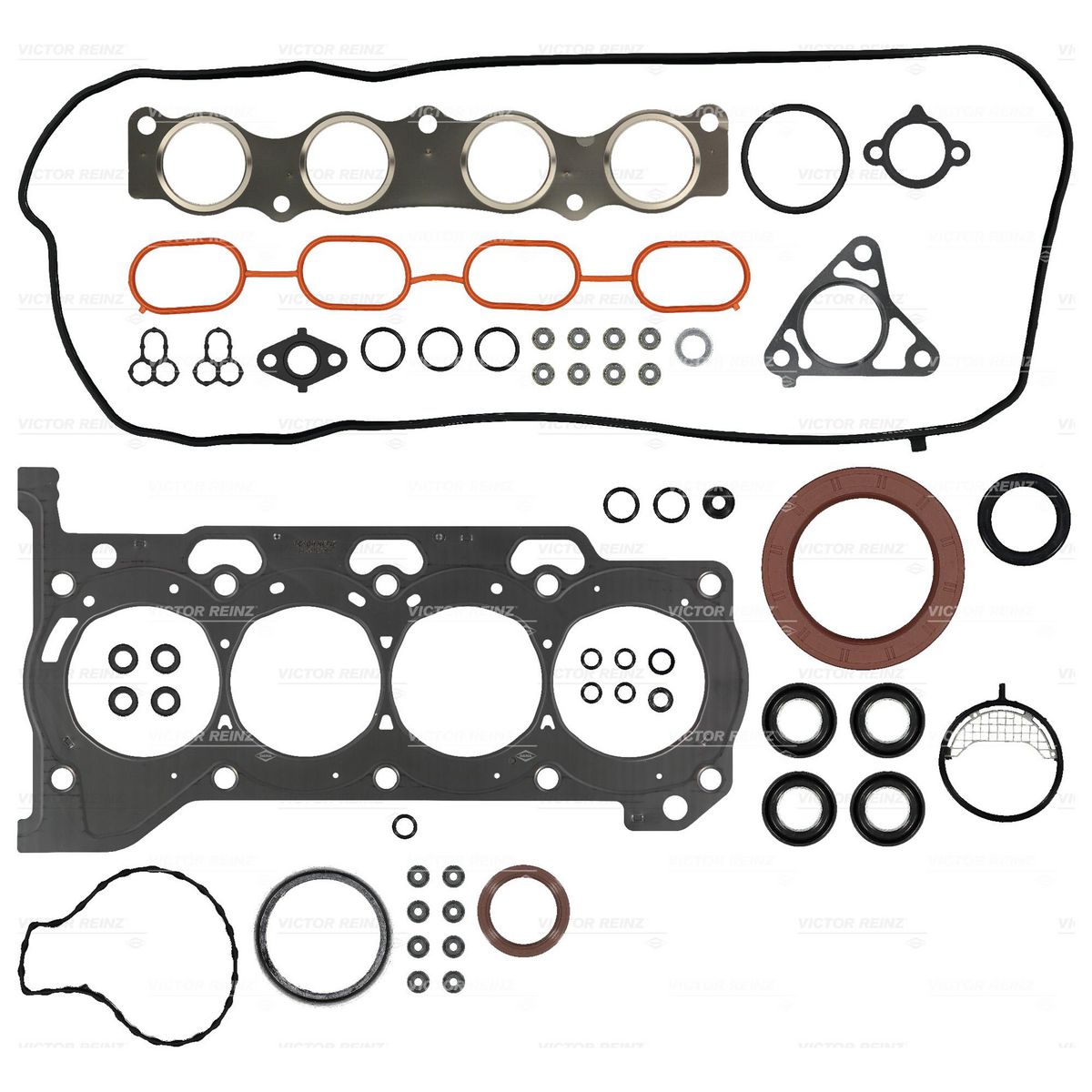 Kiwi Full Set - Toyota 2Zrfe Mls Victor Reinz 2708402501VR