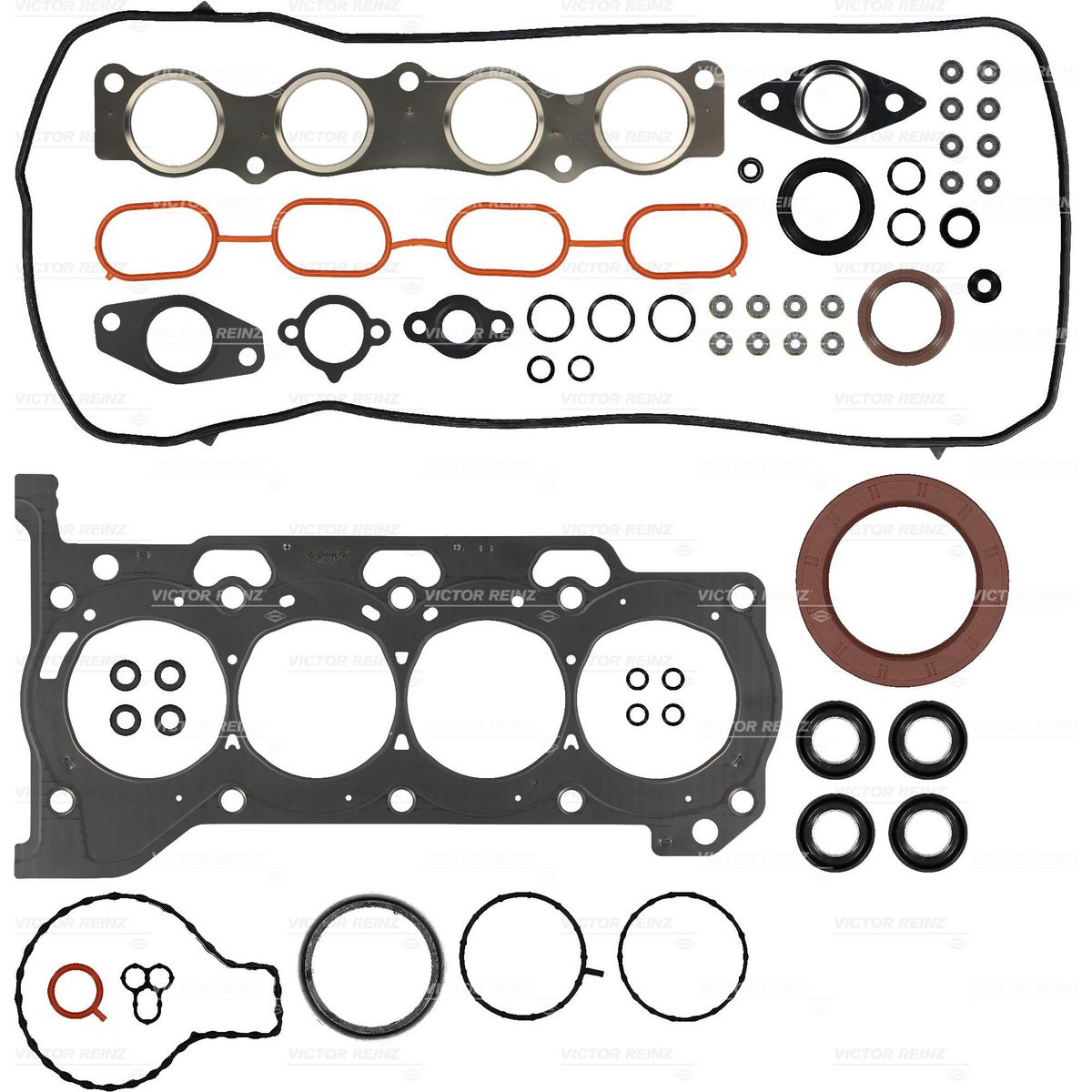 Kiwi Full Set - Toyota 2Zrfxe Prius Auris Mls Victor Reinz 2708402502VR