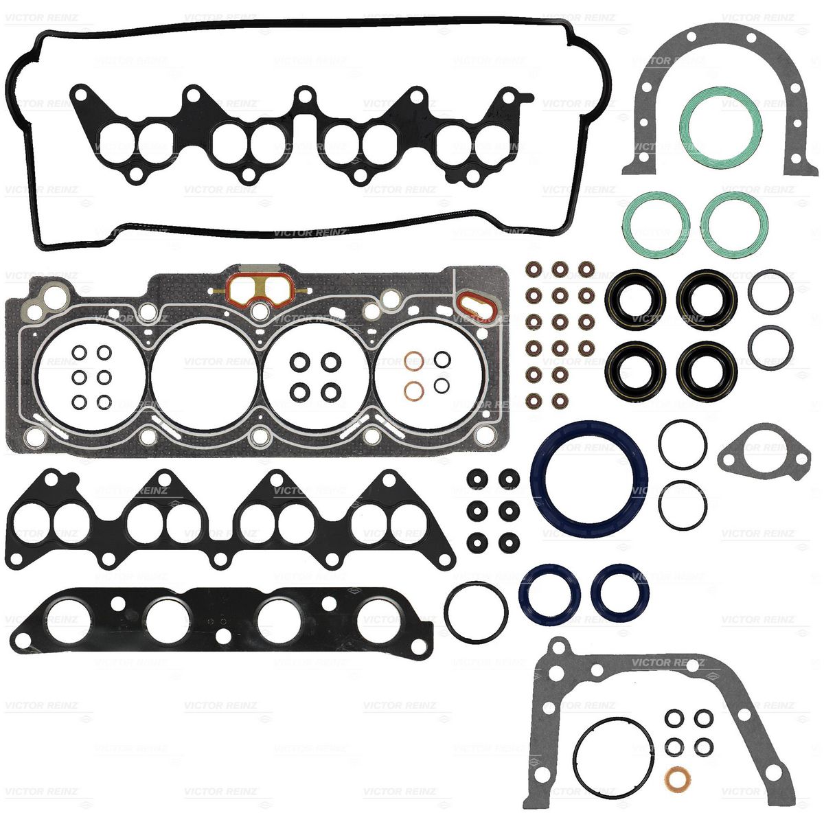 Kiwi Full Set - Toyota 4A-Fe 1994-1997 Victor Reinz 2708287002VR