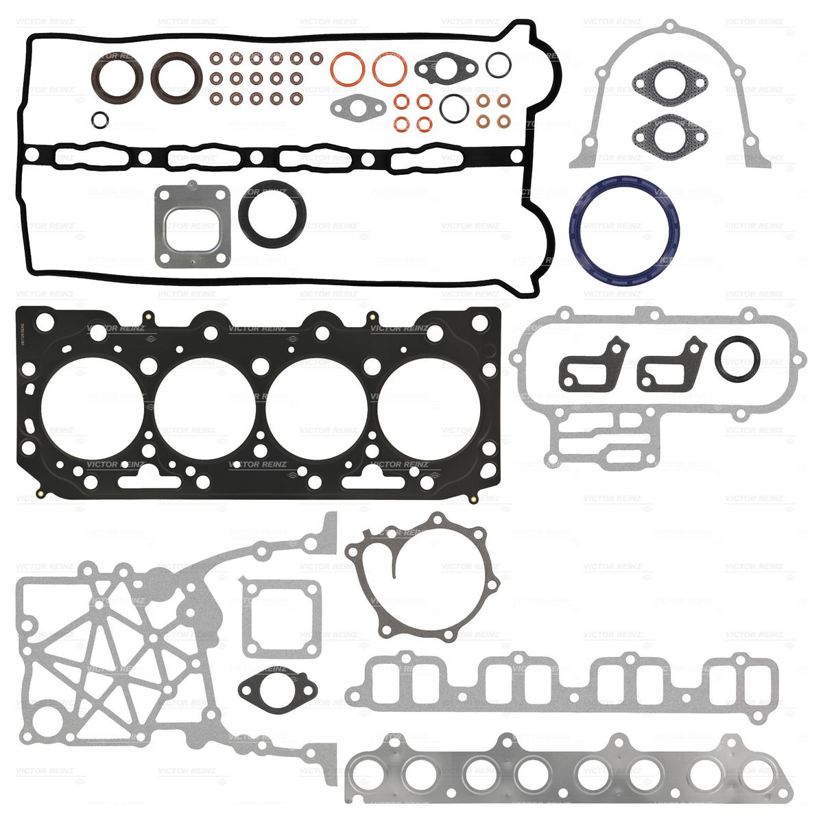 Kiwi Full Set - Kia J3 Crdi -06/2001 Victor Reinz 2702337001VR