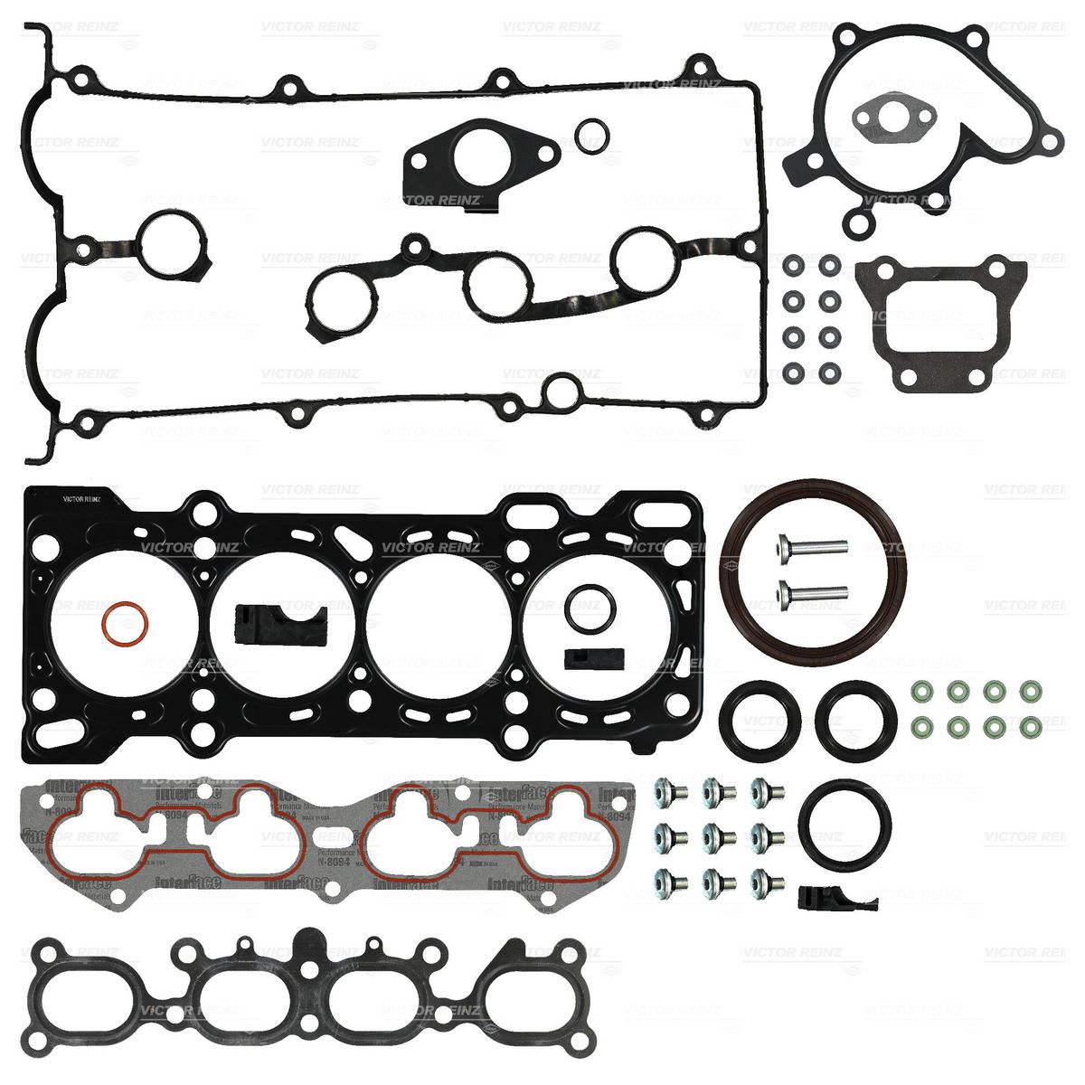 Kiwi Full Set - Mazda Fp (05.1997-)/Fp55/Fp9A/Fpy3 Victor Reinz 2705291003VR