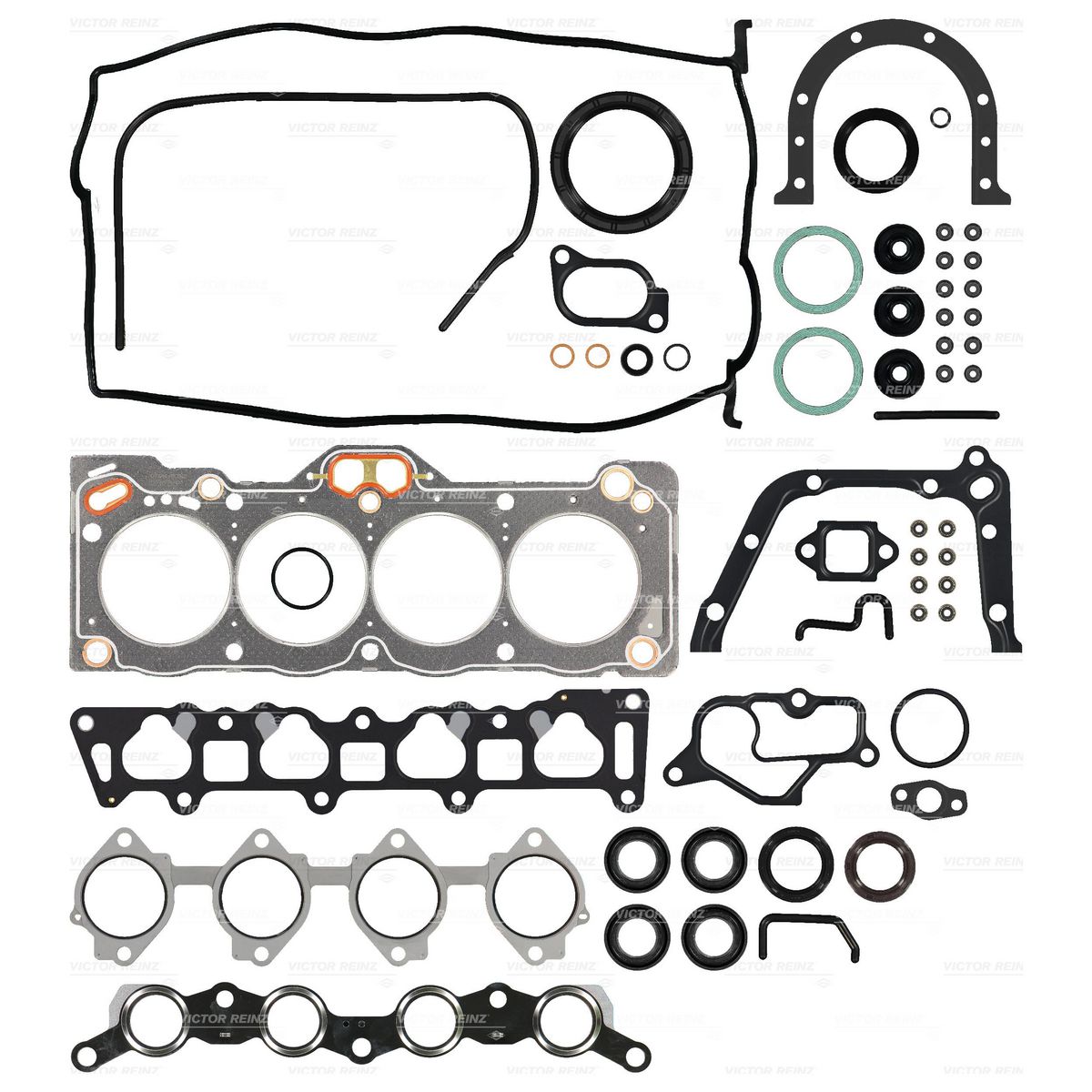 Kiwi Full Set - Toyota 4A-Ge 20V -12/1995 Victor Reinz 27084230VR