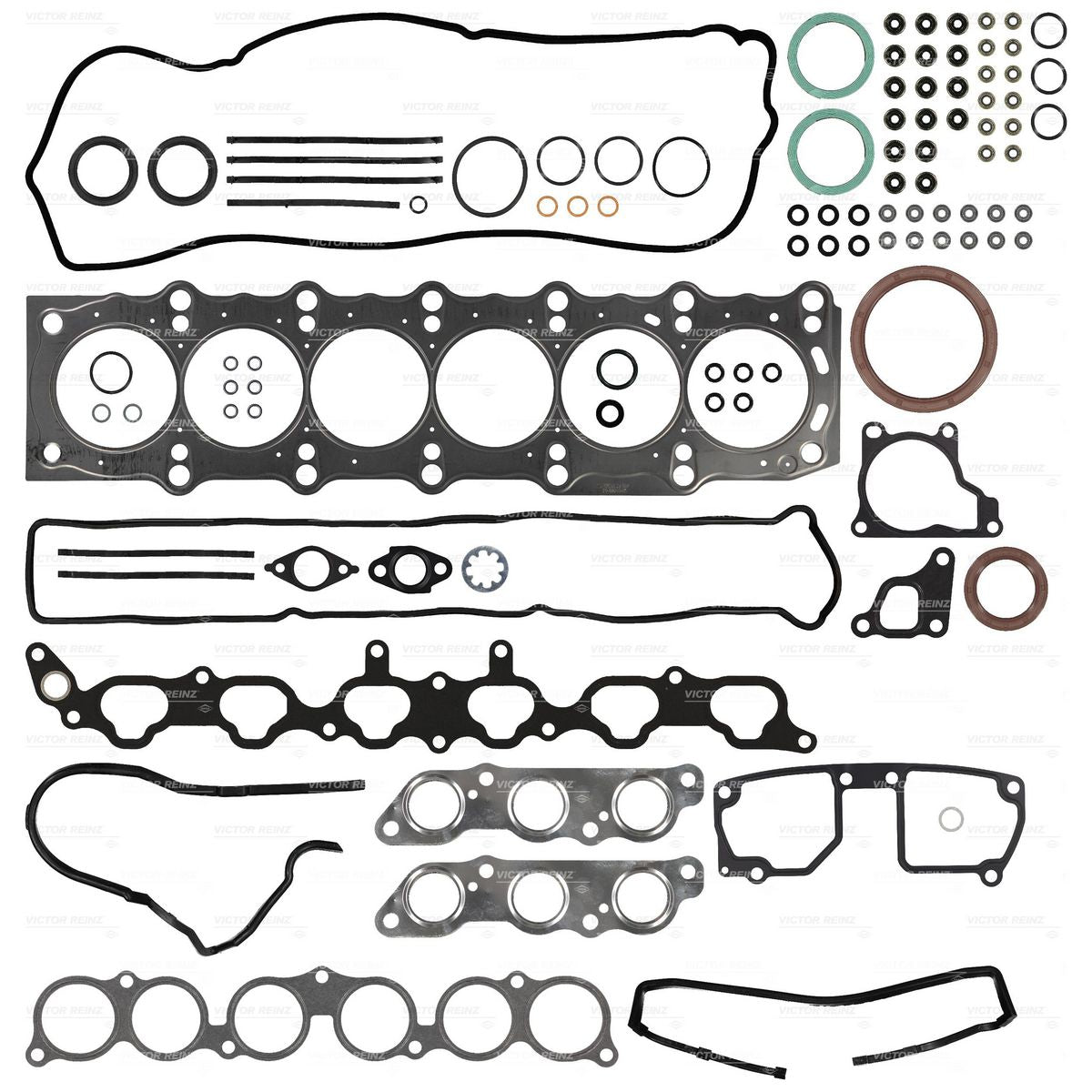 Kiwi Full Set - Toyota 2Jzge With Mls Gasket -09/1997 Victor Reinz 2708001301VR