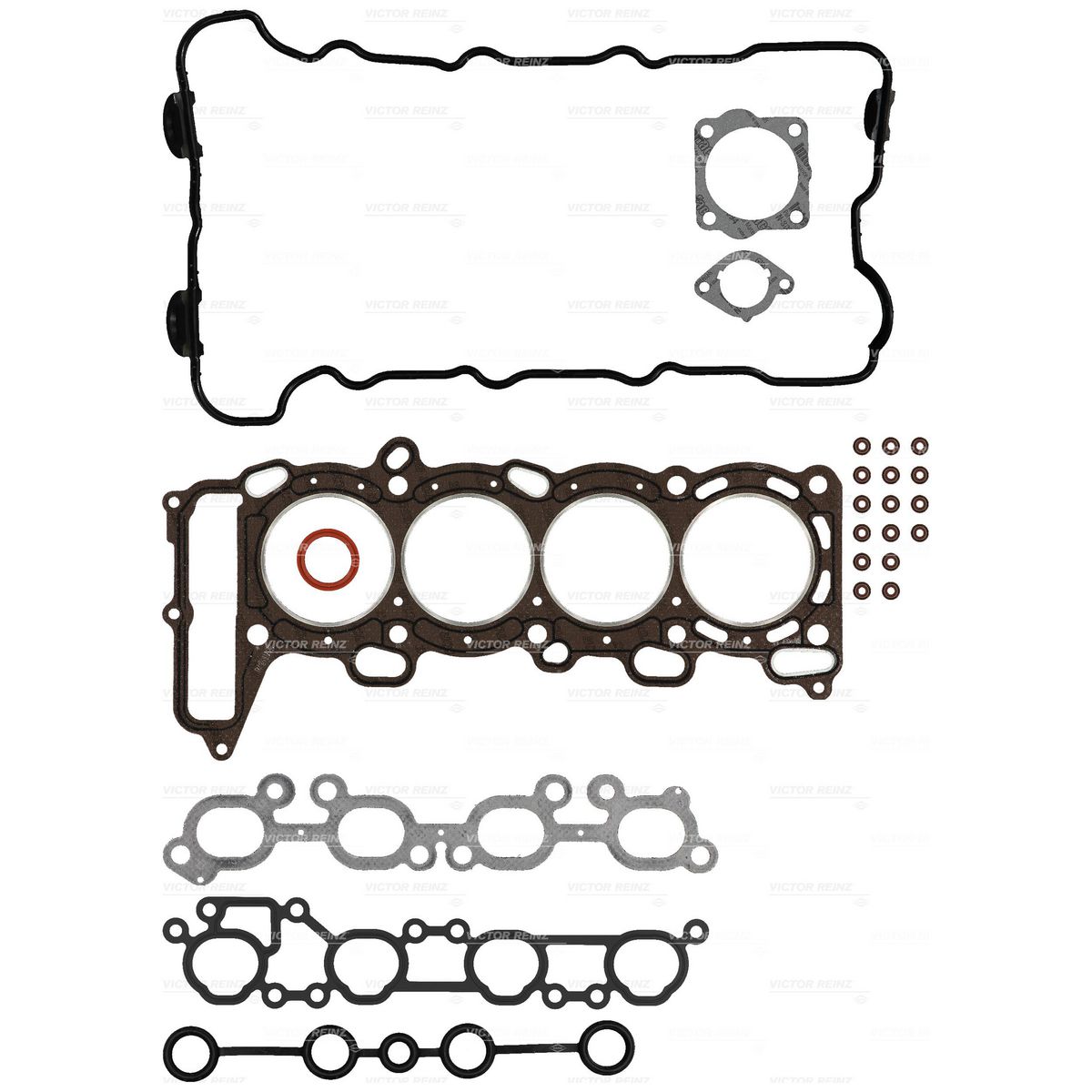 Kiwi Head Set And Gasket - Nissan Sr20De Fwd 01/1996- Victor Reinz 2206782503VR
