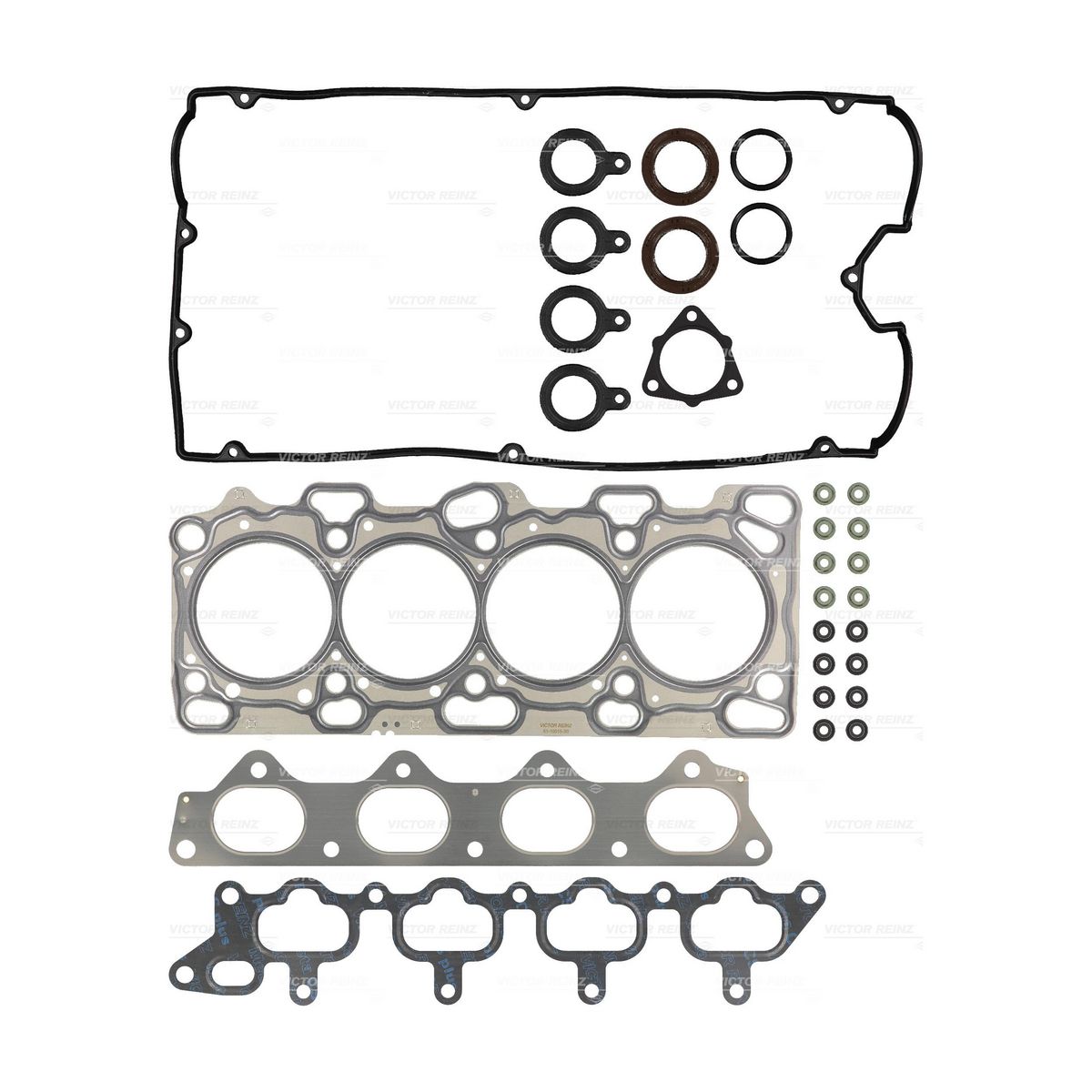Kiwi Head Set And Gasket - Mitsubishi 4G63 Dohc 16V Mls Victor Reinz 22040000VR