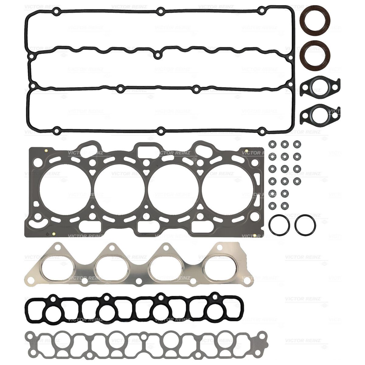 Kiwi Head Set And Gasket - Mitsubishi 4G93 Gdi 16V Dohc -02/1999 Victor Reinz 2204325504VR