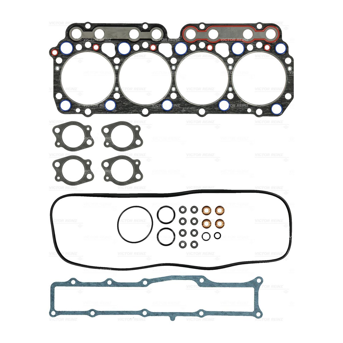 Kiwi Head Set And Gasket - Toyota W04D -07/2004 Victor Reinz 22080128VR