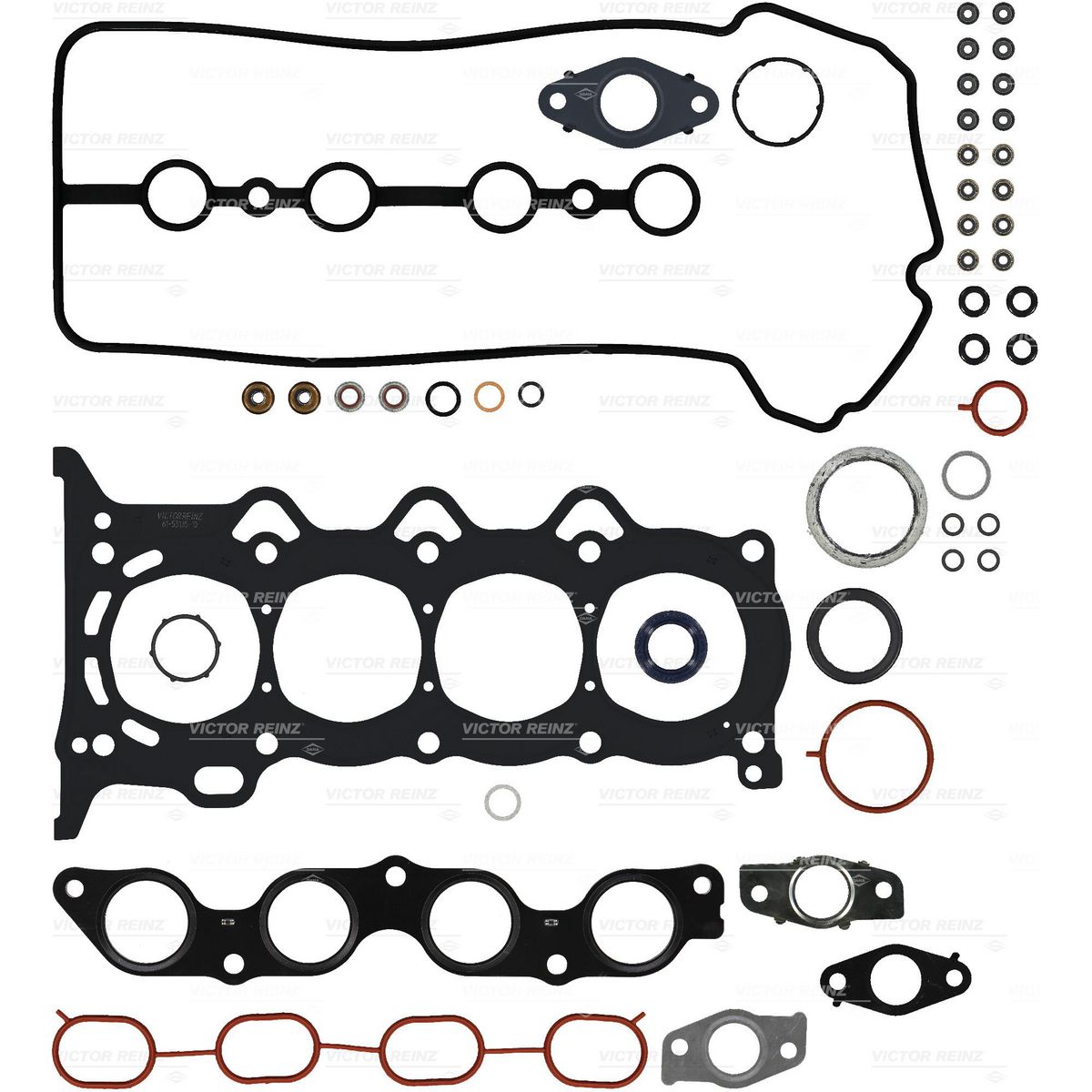 Kiwi Head Set And Gasket - Toyota 1Nzfxe Hybrid 01/2010- Victor Reinz 2208313503VR