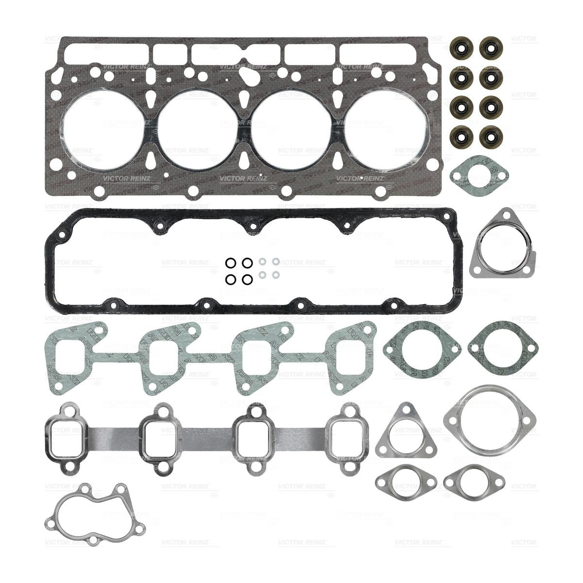 Kiwi Head Set And Gasket - Ford Transit D25T Victor Reinz 4Ea/4Eb/4Ec/4Ed/4Ga/4Gb/4Gc 22110780VR