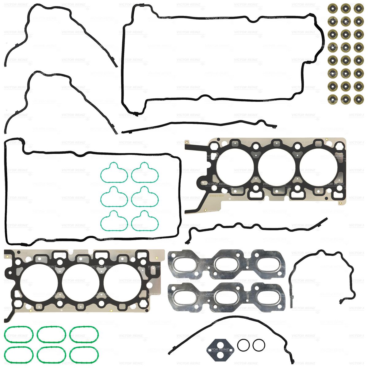 Kiwi Head Set And Gasket - Mazda/Ford Aj With 2X Gaskets Mls 01/2004- Victor Reinz 2211687505VR
