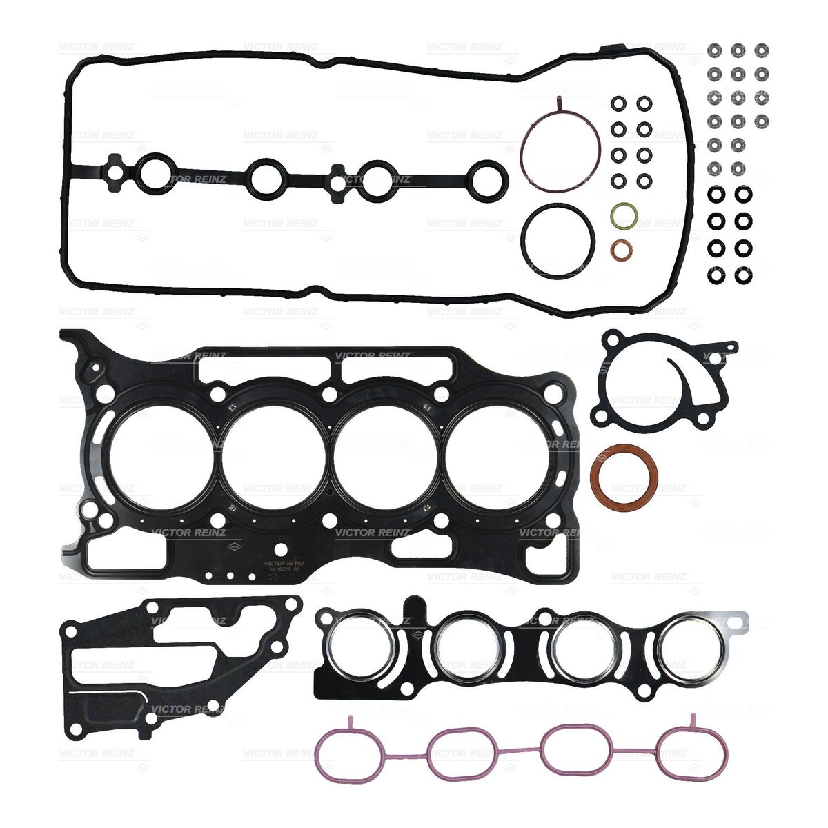 Kiwi Head Set And Gasket - Nissan Hr16De Victor Reinz 22060229VR