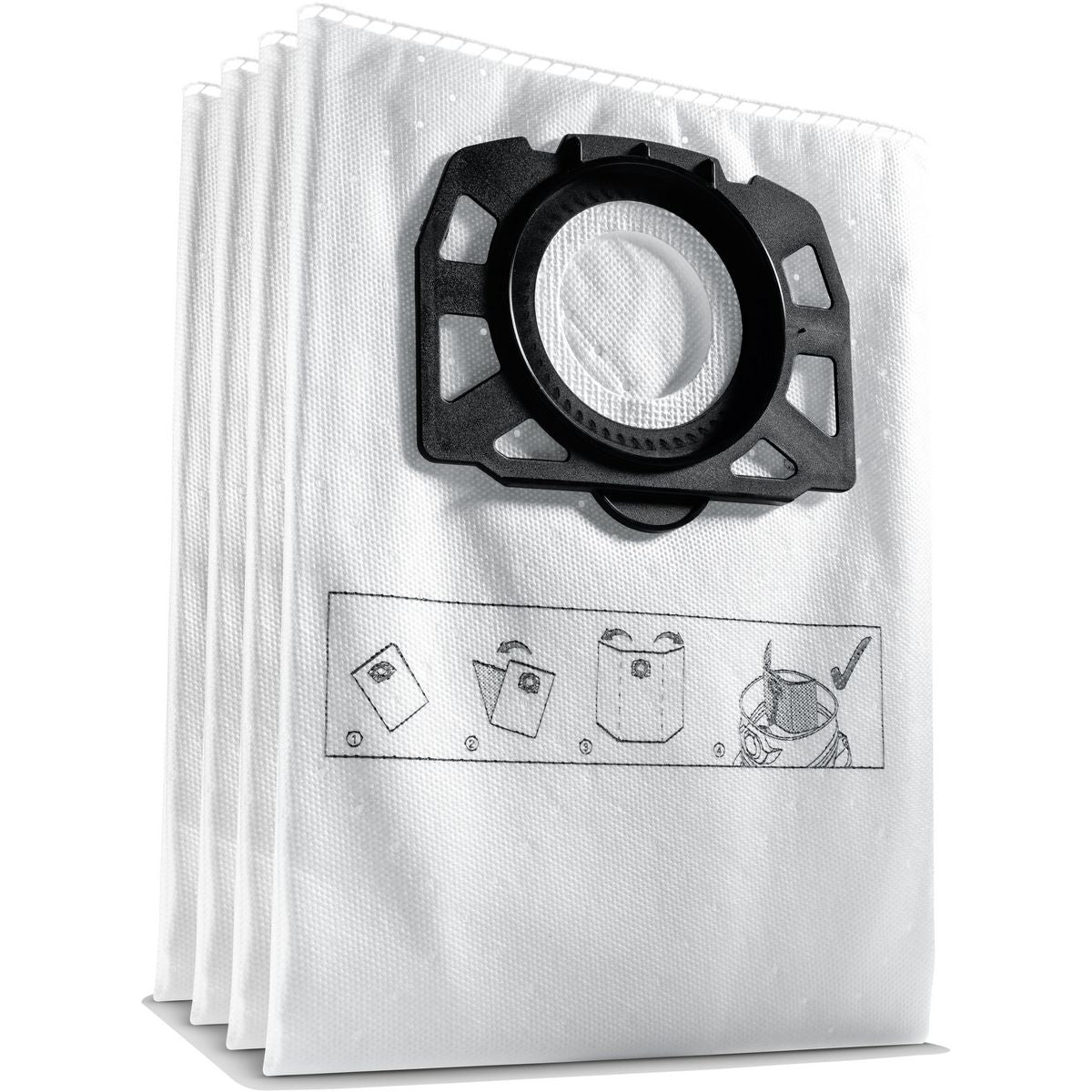 Karcher 35L Fleece Filter Bags 6.907-479.0