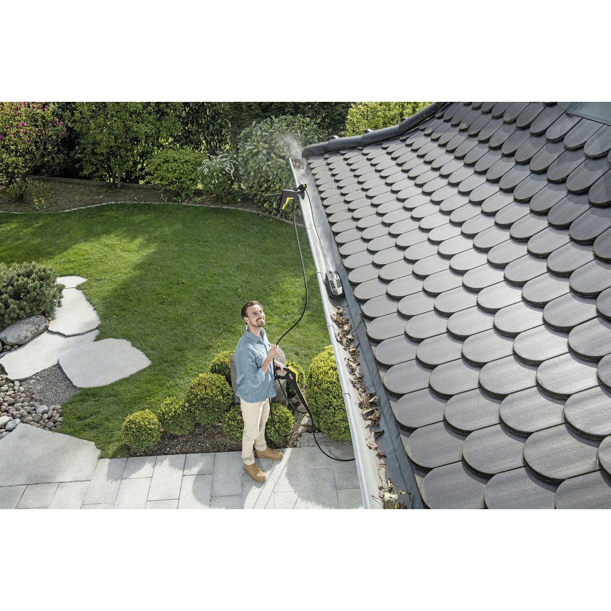 Karcher 20m Gutter and Pipe Cleaning Kit 2.642-240.0