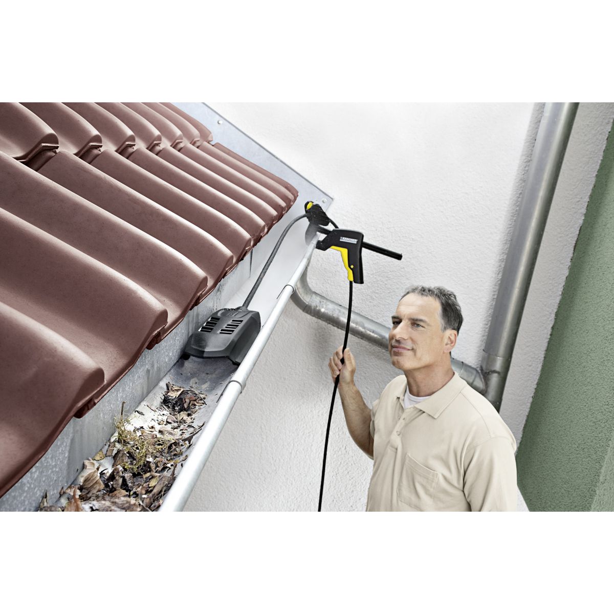 Karcher 20m Gutter and Pipe Cleaning Kit 2.642-240.0
