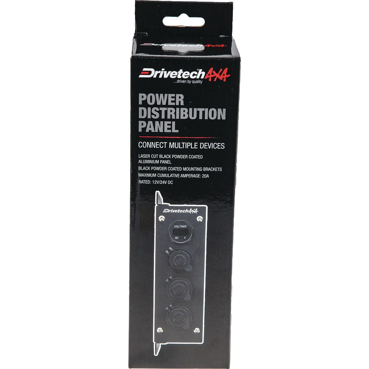 Drivetech 4X4 12/24V Power Distribution Panel DT-11220