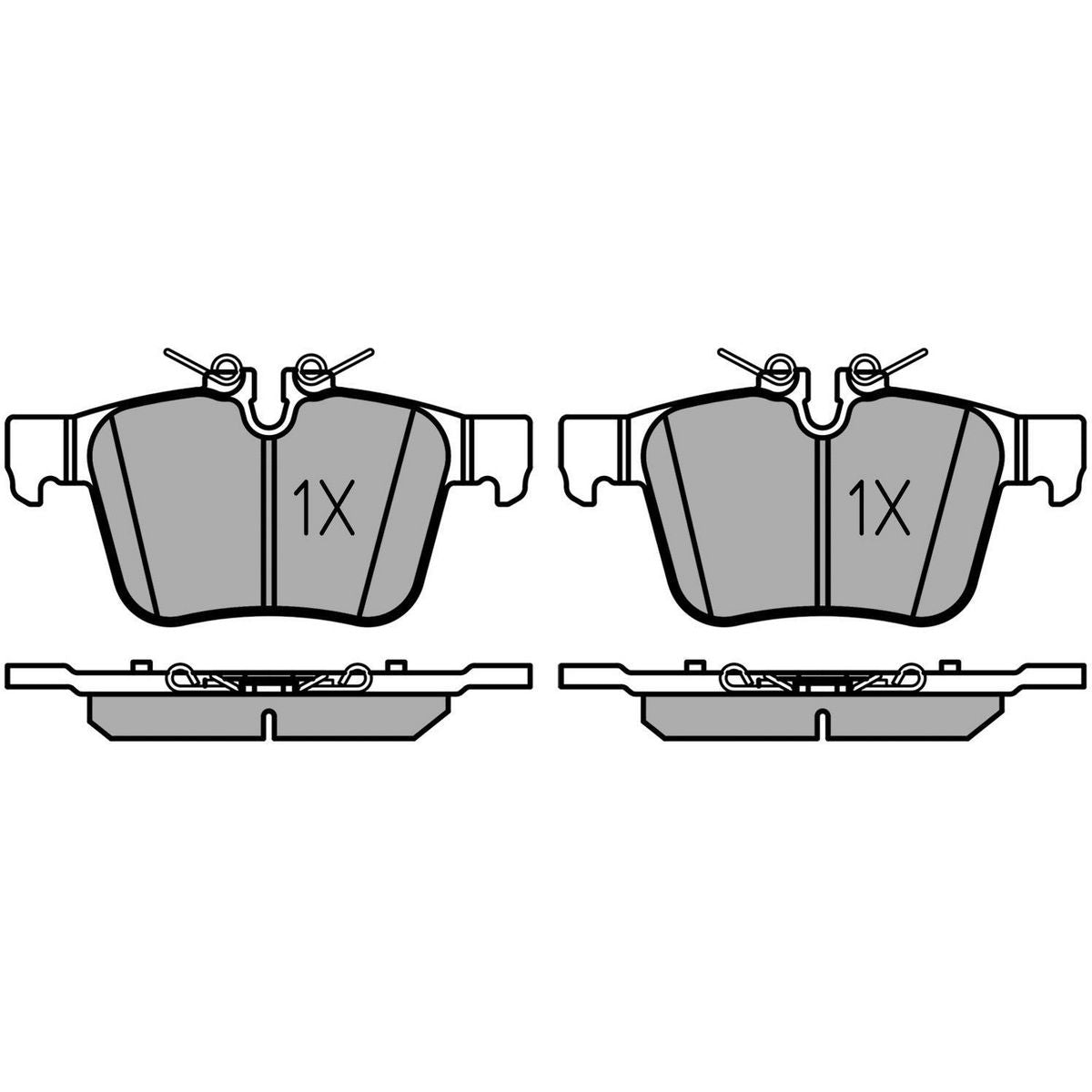 MEYLE Brake Pad Set 025 221 4116/PD