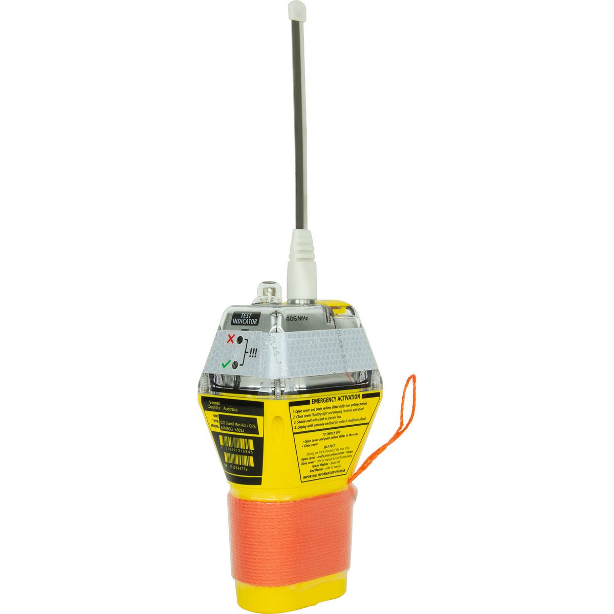 GME Emergency Position Indicating Radio Beacon - For Boats, Yachts & CanOES MT600GAUS