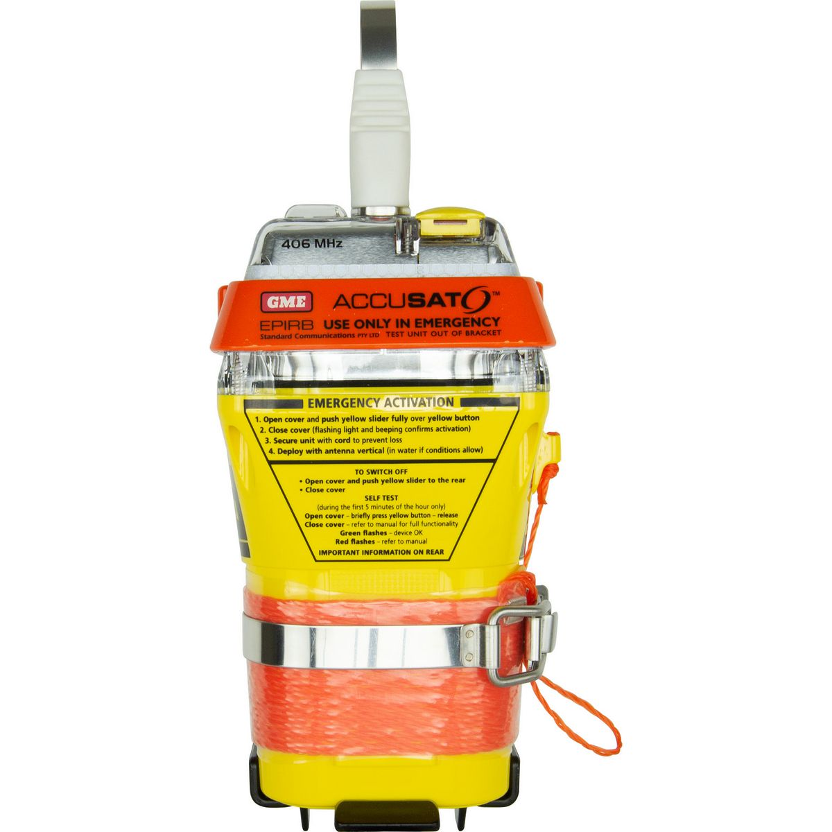 GME Emergency Position Indicating Radio Beacon - For Boats, Yachts & CanOES MT600GAUS